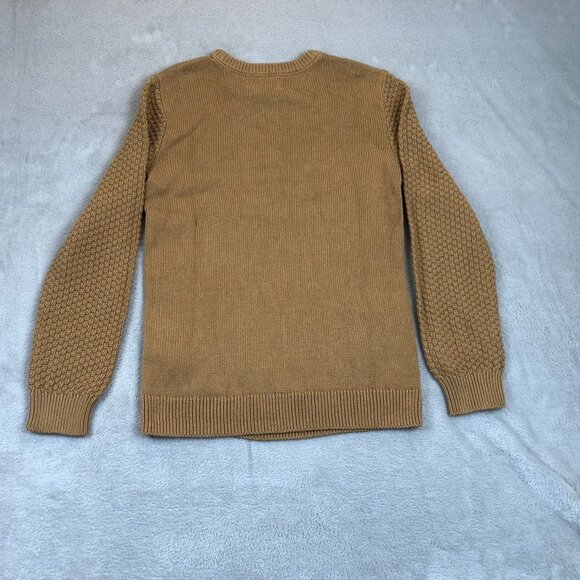 NWT Old Navy Woman's Cable Knit Sweater Size XL (14-16) Brown 100% Cotton - Picture 11 of 13
